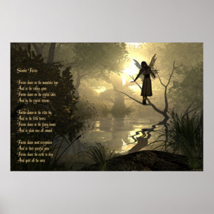 Poster Fées de bois