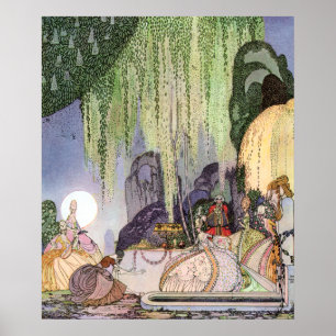 Poster Felicia, Art nouveau par Kay Nielsen