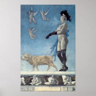 Poster Felicien Rops - Pornocrates