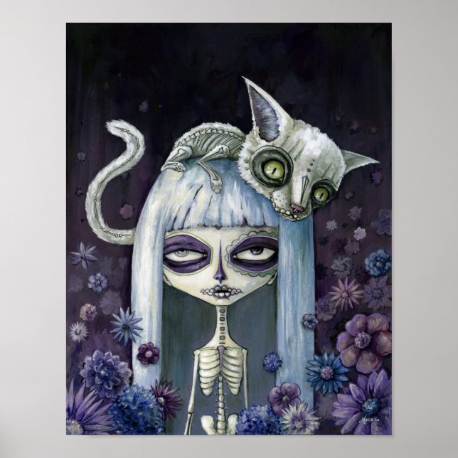 Poster Felina de los muertos (Devant)