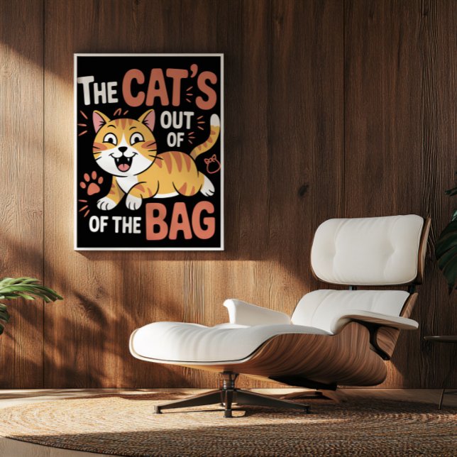 Poster Feline Reveal : Sortie du sac (Créateur téléchargé)