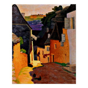 Poster Felix Vallotton - Paysage de Rocamadour