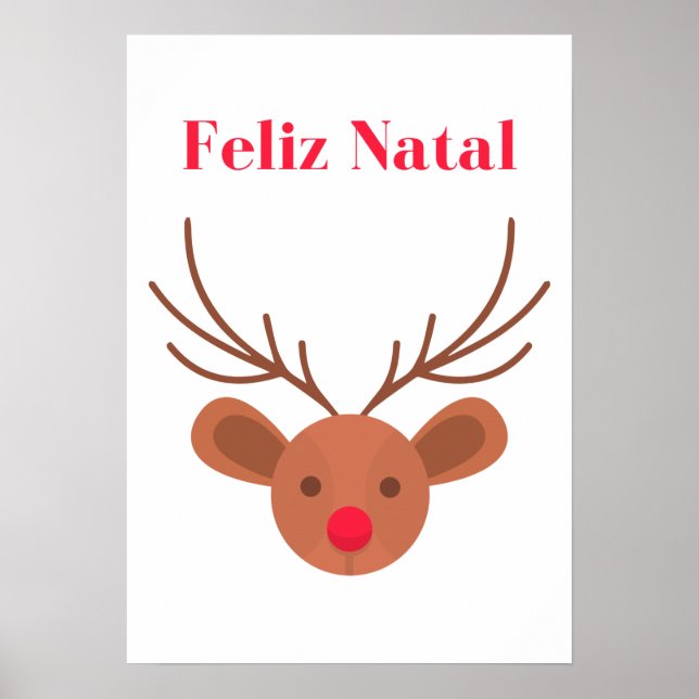Poster Feliz Natal (Devant)