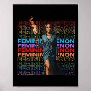 Poster Feminomenon Funny Kamala Harris