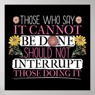 Poster Femme à la tête