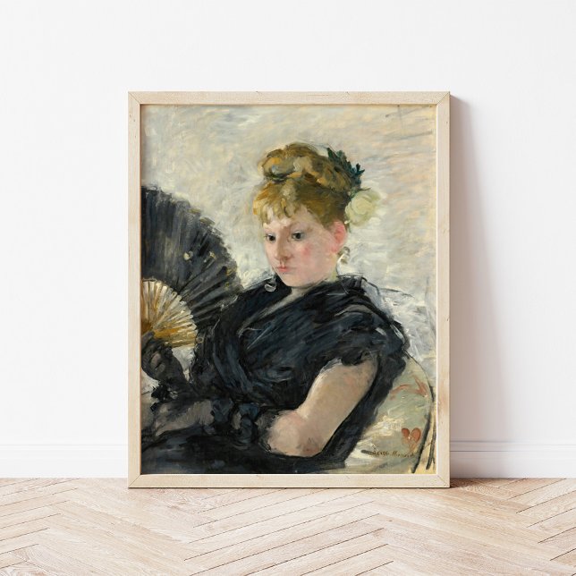 Poster Femme À L'éventail | Berthe Morisot (Créateur téléchargé)