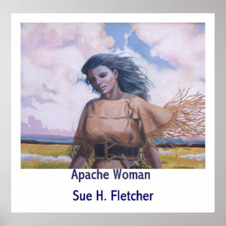 Poster Femme Apache