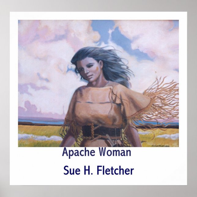 Poster Femme Apache (Devant)