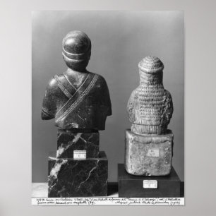 Poster Femme au châle