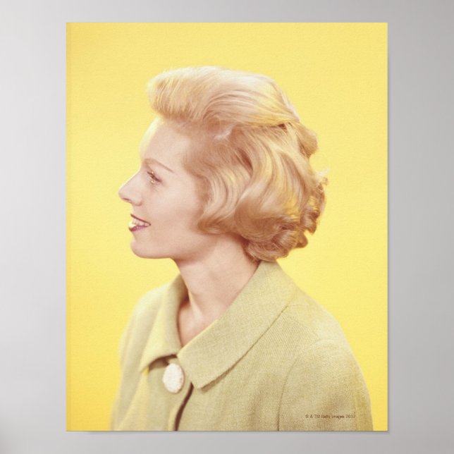 Poster Femme blonde 2 (Devant)