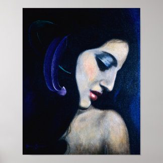 Poster Femme d'aigle brisé