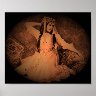 Poster Femme de caucase