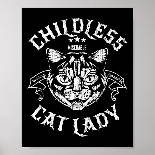 Poster Femme De Chat Pour Kamala Harris 2024 Vote Féminis (Devant)