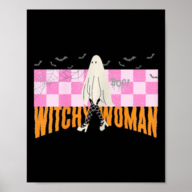 Poster Femme de cuisine drôle Costume d'Halloween Éffraya (Devant)