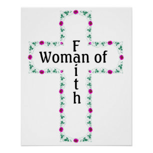 Poster Femme de foi