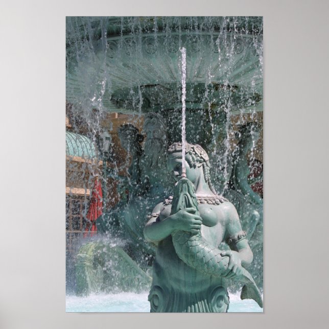 Poster femme de l'eau (Devant)