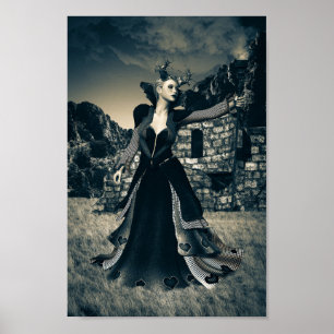 Poster femme démoniaque