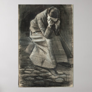 Poster Femme en pleurs 1888 Vincent van Gogh