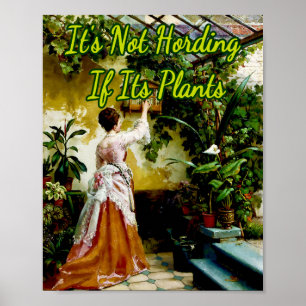 Poster Femme en serre par Otto Eerelman