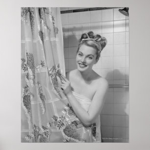 Poster Femme Enveloppée