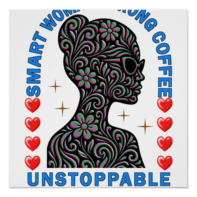 Poster femme forte (Devant)