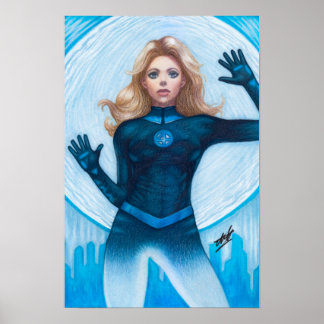 Poster Femme invisible ~ Susan Storm