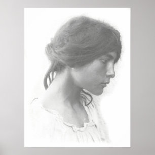 Poster Femme jeune Sicile