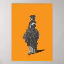 Femme masquée mystérieuse par Wenceslaus Hollar