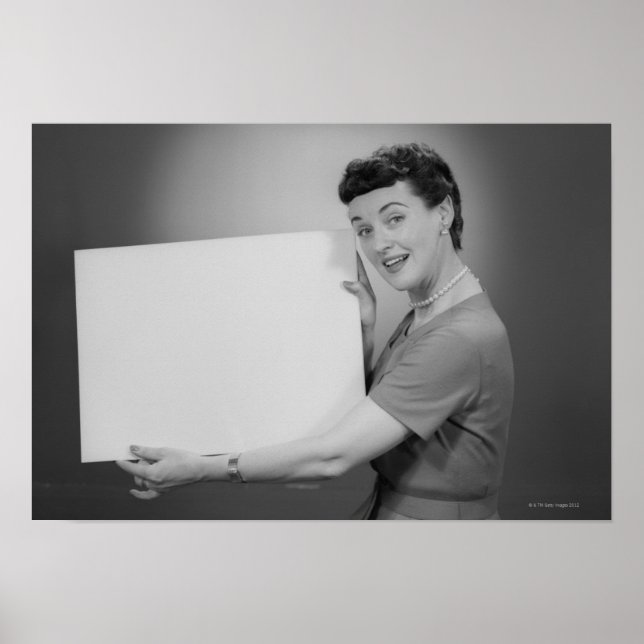 Poster Femme mature (Devant)