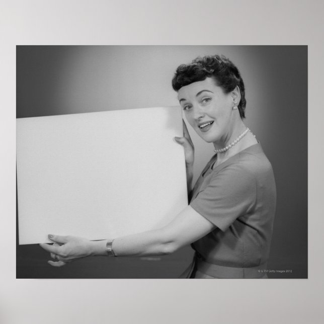 Poster Femme mature (Devant)