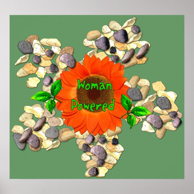 Poster Femme propulsée (Devant)