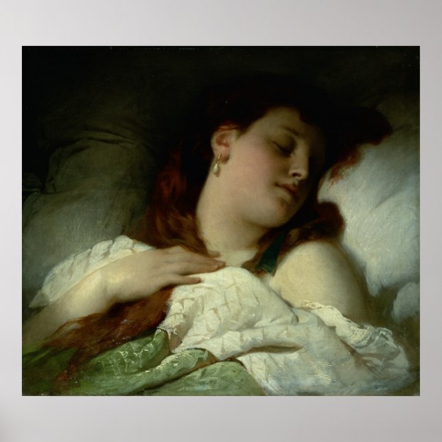Poster Femme qui dort (Devant)