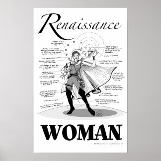 Poster Femme Renaissance