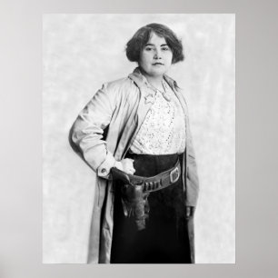 Poster Femme Sheriff, 1910