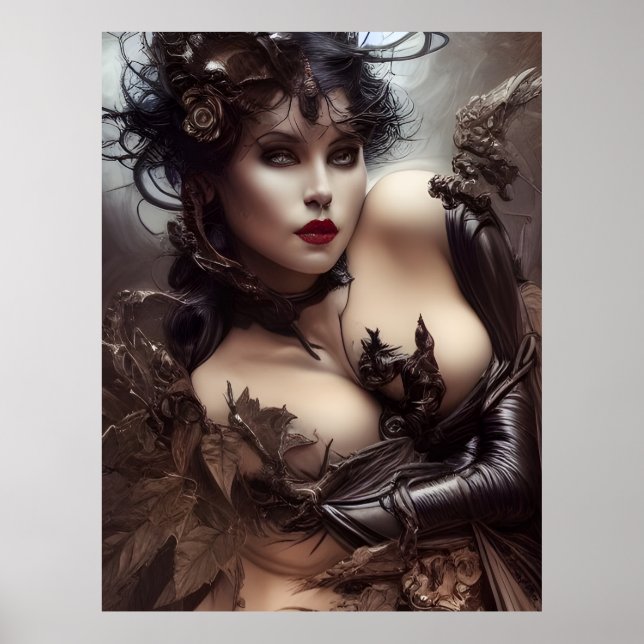 Poster Femme Sultry (Devant)