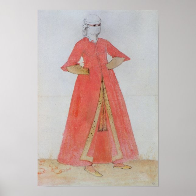 Poster Femme turque (Devant)