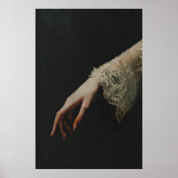 Femme Victorienne Main Broderie Art Imprimable Som