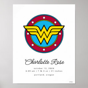 Poster Femme Wonder Classique Nouveaux statistiques de