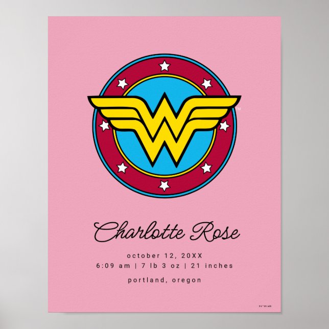 Poster Femme Wonder Classique | Nouveaux statistiques de  (Devant)