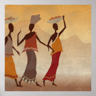Poster Femmes africaines