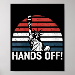 Poster Femmes Anti Maga Résistance Statue De La Liberté M