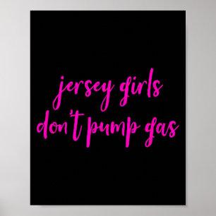 Poster Femmes drôles du New Jersey, les filles du Jersey 