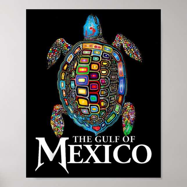 Poster Femmes Golfe Du Mexique Forever Mexicaine Souvenir (Devant)