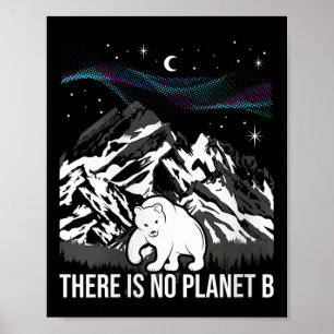 Poster Femmes Il N'Y A Pas De Planète B - De l'environnem