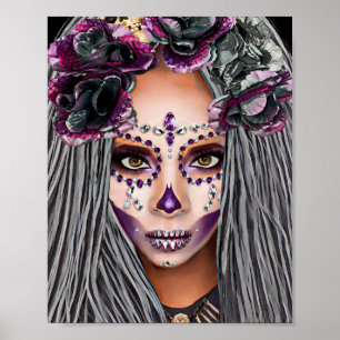Poster Femmes noires africaines Prêtres vaudou Imaginaire
