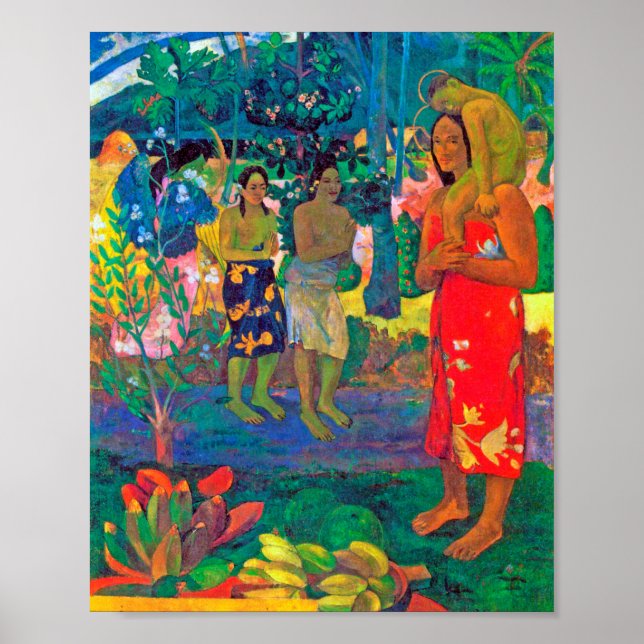 Poster Femmes tahitiennes, Gauguin (Devant)