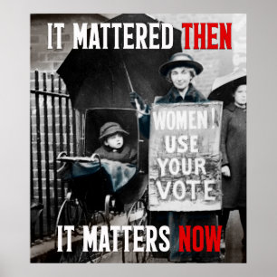 Poster Femmes! Utilisez Votre Vote ! Non daté