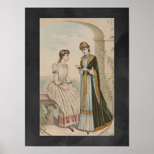 Poster Femmes vintages (Devant)