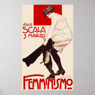 Poster Femminismo