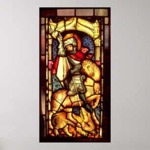 Poster Fenêtre en verre teinté
